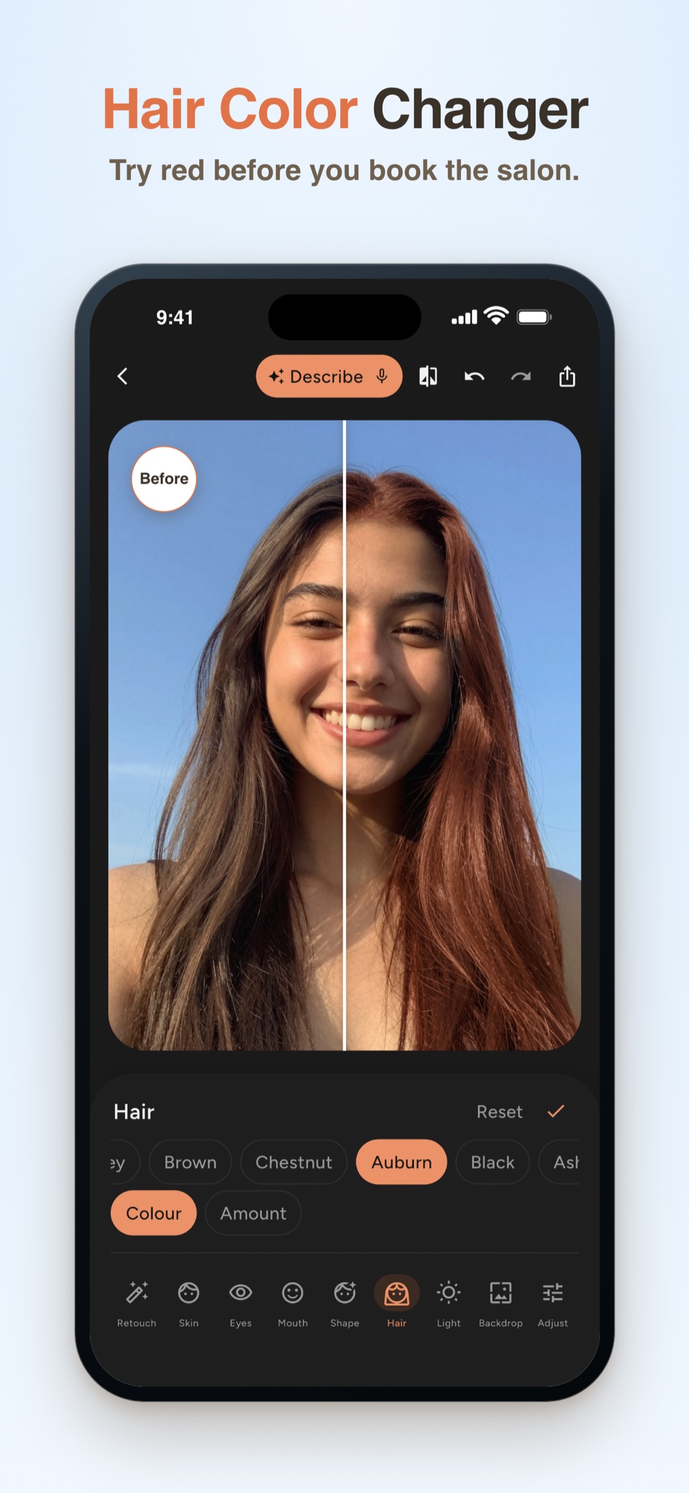 FaceMend: Hair Color Changer