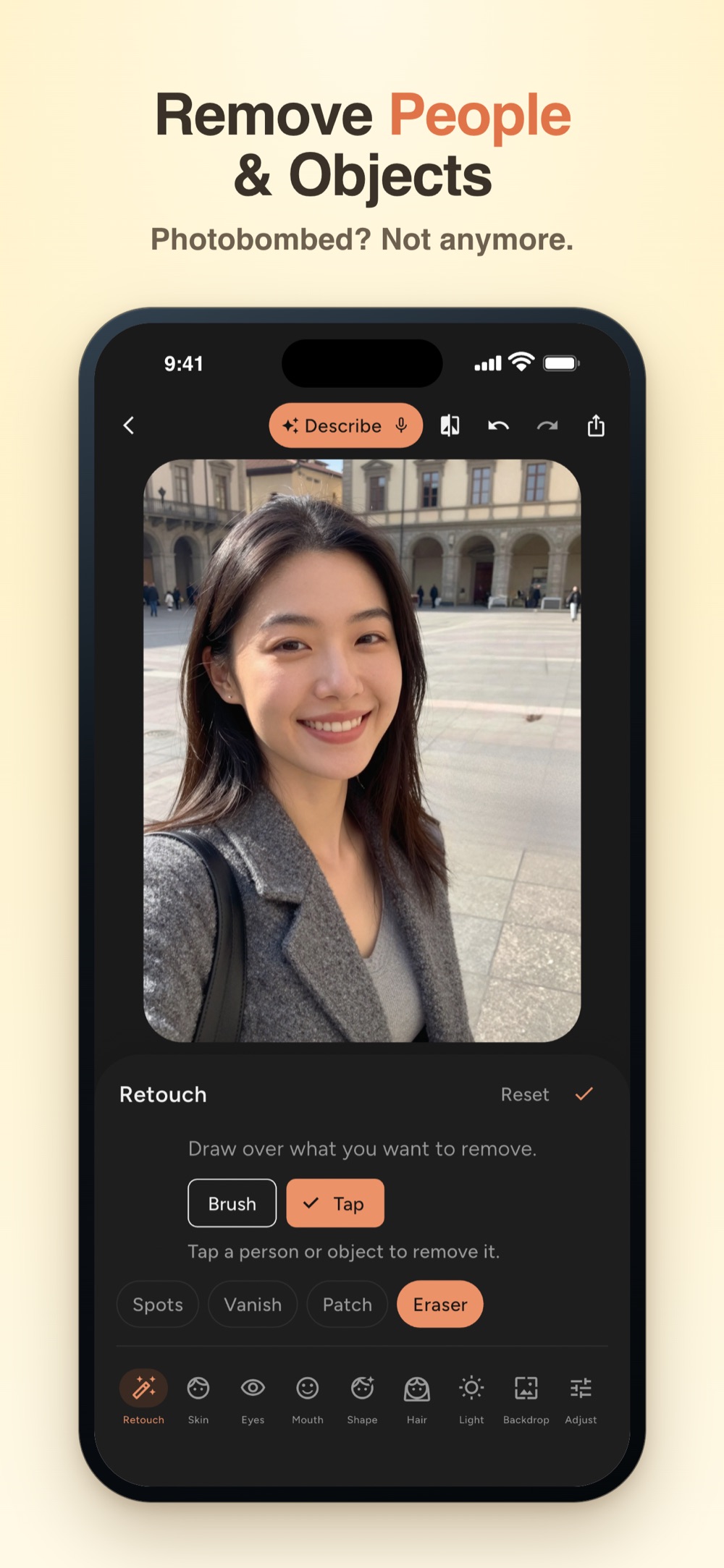 FaceMend: Remove People & Objects