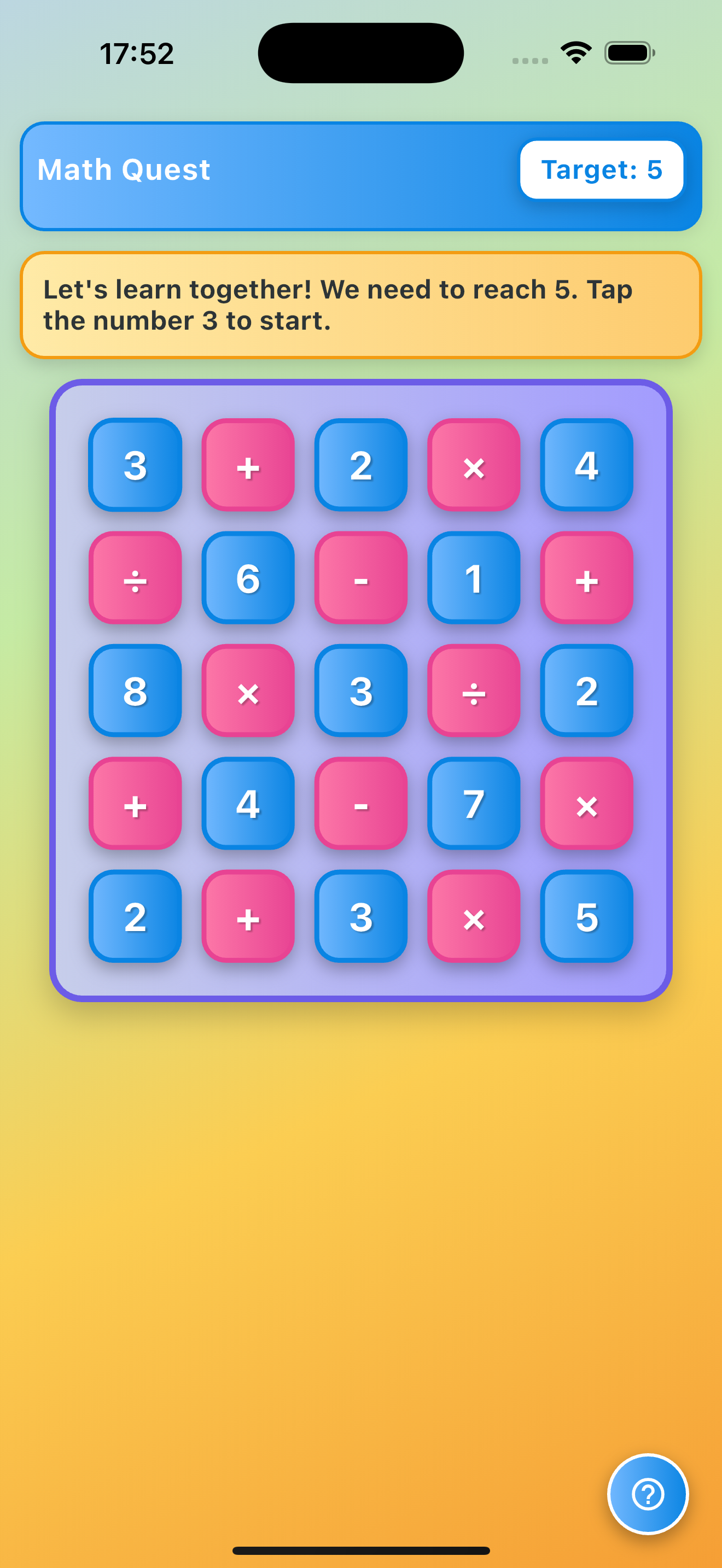 Math Quest screenshot 1