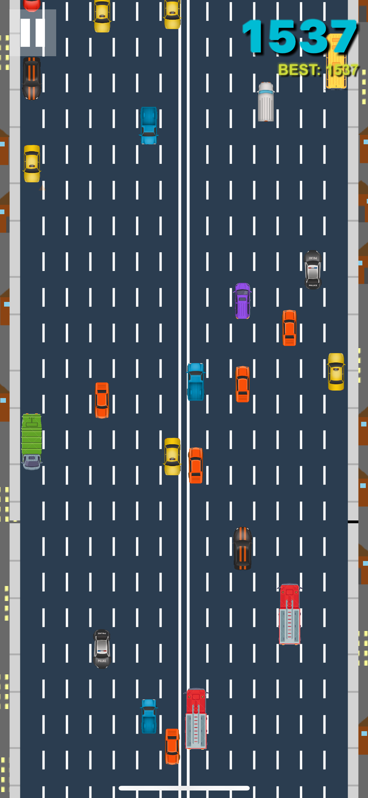 Reckless Race level selection